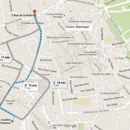 Aix En Provence Studio Climatise En Centre Ville 普罗旺斯地区艾克斯 外观 照片